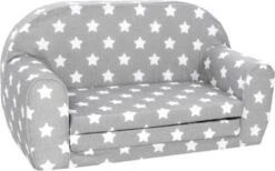 KNORRTOYS.COM Kindersofa - Stars, Weiß