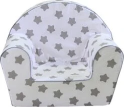 KNORRTOYS.COM Kindersessel - Stars, Grau -Mytoys Home Store 10134143 03