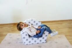 KNORRTOYS.COM Kindersessel - Stars, Grau -Mytoys Home Store 10134143 04