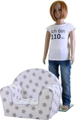 KNORRTOYS.COM Kindersessel - Stars, Grau -Mytoys Home Store 10134143 05