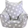 KNORRTOYS.COM Kindersitzsack - Stars, Weiß 1 KNORRTOYS.COM Kindersitzsack - Stars, Weiß -Mytoys Home Store 10224667 01