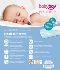 Matratze Medicott Wave Für Babybay Boxspring XXL, Blau -Mytoys Home Store 11155190 03