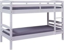 Inter Link Etagenbett Annika Mit 2 Lattenrosten, 200 X 90 Cm, Weiß -Mytoys Home Store 12154508 05