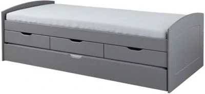 Inter Link Funktionsbett Rieka, 90 X 200 Cm, Grau Lackiert 3 Inter Link Funktionsbett Rieka, 90 X 200 Cm, Grau Lackiert