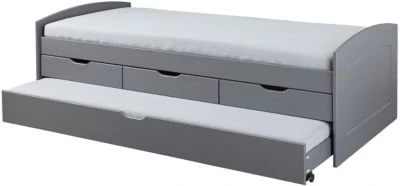 Inter Link Funktionsbett Rieka, 90 X 200 Cm, Grau Lackiert 5 Inter Link Funktionsbett Rieka, 90 X 200 Cm, Grau Lackiert – Bild 3