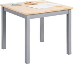Pinolino Kindertisch Fenna, Grau/natur