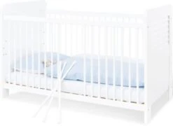 Pinolino Kinderbett Siena, Weiß, 146x79 Cm