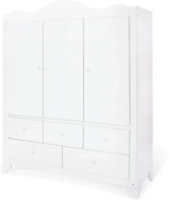 Pinolino Kleiderschrank Pino, Groß, 3 Türen, Weiß 8 Pinolino Kleiderschrank Pino, Groß, 3 Türen, Weiß -Mytoys Home Store 12201283 03