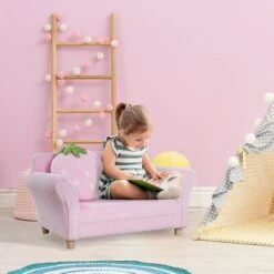 HOMCOM Kinder Erdbeersofa -Mytoys Home Store 12273446 03