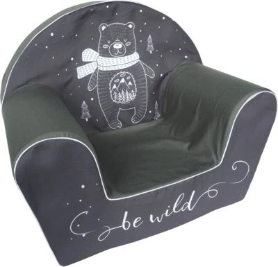 KNORRTOYS.COM Kindersessel Bär, Grau/weiß 5 KNORRTOYS.COM Kindersessel Bär, Grau/weiß – Bild 3