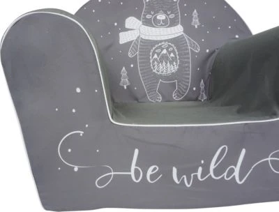 KNORRTOYS.COM Kindersessel Bär, Grau/weiß 7 KNORRTOYS.COM Kindersessel Bär, Grau/weiß – Bild 5