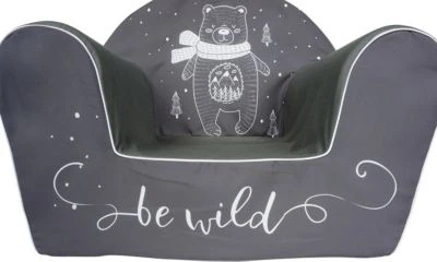 KNORRTOYS.COM Kindersessel Bär, Grau/weiß 8 KNORRTOYS.COM Kindersessel Bär, Grau/weiß – Bild 6