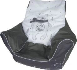 KNORRTOYS.COM Kindersitzsack Bär, Grau/weiß 10 KNORRTOYS.COM Kindersitzsack Bär, Grau/weiß -Mytoys Home Store 12460337 03