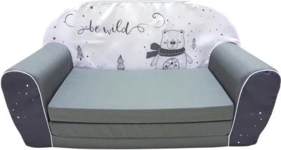 KNORRTOYS.COM Kindersofa Bär, Grau/weiß 3 KNORRTOYS.COM Kindersofa Bär, Grau/weiß