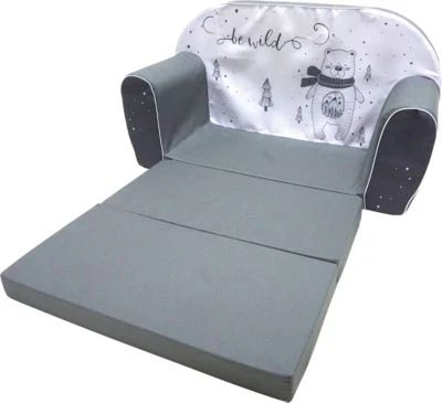 KNORRTOYS.COM Kindersofa Bär, Grau/weiß 6 KNORRTOYS.COM Kindersofa Bär, Grau/weiß – Bild 4