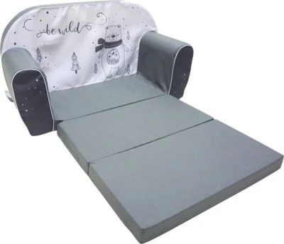 KNORRTOYS.COM Kindersofa Bär, Grau/weiß 8 KNORRTOYS.COM Kindersofa Bär, Grau/weiß – Bild 6