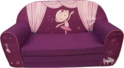 KNORRTOYS.COM Kindersofa, Miniclara, Lila