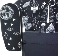 KNORRTOYS.COM Kindersofa Hase, Schwarz/weiß 12 KNORRTOYS.COM Kindersofa Hase, Schwarz/weiß -Mytoys Home Store 12460405 05