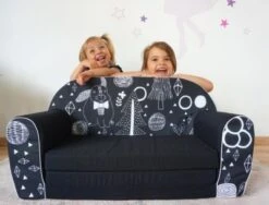 KNORRTOYS.COM Kindersofa Hase, Schwarz/weiß 13 KNORRTOYS.COM Kindersofa Hase, Schwarz/weiß -Mytoys Home Store 12460405 06