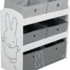 Roba Spielregal MIFFY, Weiß/grau -Mytoys Home Store 12470455 01