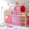 TICAA Hochbett "Malte" Kiefer Natur Motiv -Mytoys Home Store 12474632 01