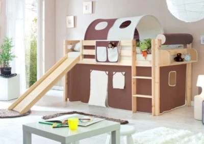 TICAA Rutschbett "Manuel" Kiefer Natur Classic 3 TICAA Rutschbett "Manuel" Kiefer Natur Classic