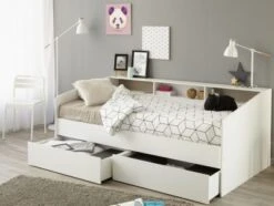 PARISOT Stauraumbett "Sleep" Weiß