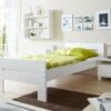 TICAA Einzelbett "Bert" Kiefer Weiß 100 X 200 Cm -Mytoys Home Store 12475235 01