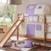 TICAA Etagenbett Mit Rutsche "Lupo" Buche Natur -Mytoys Home Store 12475385 01