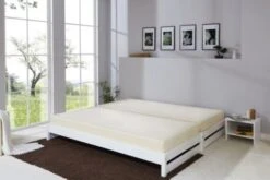 TICAA Massivholz Stapelliege Stapelbett Gästebett Kiefer 10 TICAA Massivholz Stapelliege Stapelbett Gästebett Kiefer -Mytoys Home Store 12475435 03