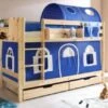 TICAA Etagenbett "Marcel" Kiefer Natur Classic -Mytoys Home Store 12475491 01