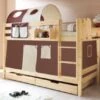 TICAA Etagenbett "Marcel" Kiefer Natur Classic -Mytoys Home Store 12475507 01