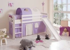 TICAA Rutschbett "Manuel" Kiefer Weiß Classic