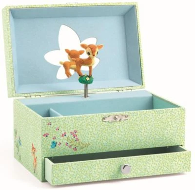 DJECO Schmuckkästchen Mit Spieluhr Reh 3 DJECO Schmuckkästchen Mit Spieluhr Reh