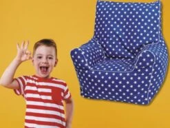 KNORRTOYS.COM Kindersitzsack Junior - "Blue White Stars" 7 KNORRTOYS.COM Kindersitzsack Junior - "Blue White Stars" -Mytoys Home Store 12581947 03