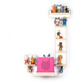 BOARTI Wandregal Für Die Hörspielbox Buchstabe J, Weiß