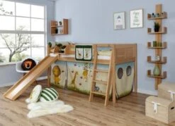 TICAA Rutschbett "Ekki" Country Buche Natur