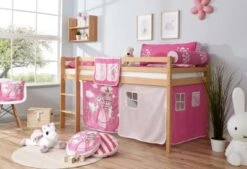 TICAA Hochbett "Rene" Buche Natur Ausführung 1