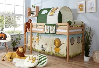 TICAA Hochbett "Rene" Buche Natur Ausführung 2 3 TICAA Hochbett "Rene" Buche Natur Ausführung 2