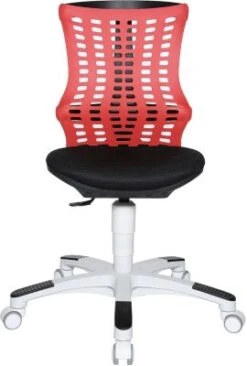 TOPSTAR Drehstuhl Sitness S'neaker Elasto, Weiß/schwarz/rot -Mytoys Home Store 14081419 02