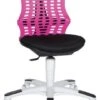 TOPSTAR Drehstuhl Sitness S'neaker Elasto, Weiß/schwarz/pink -Mytoys Home Store 14081420 01