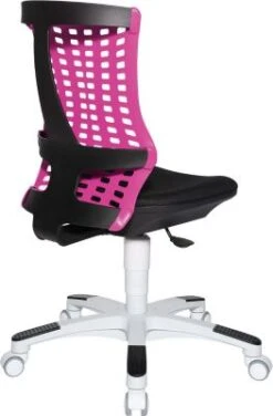 TOPSTAR Drehstuhl Sitness S'neaker Elasto, Weiß/schwarz/pink -Mytoys Home Store 14081420 05