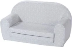 KNORRTOYS.COM Kindersofa - "Geo Cube Grey"