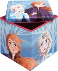 Arditex Stoffsitz Mit Aufbewahrungsmöglichkeit, Disney´s Die Eiskönigin, 30 X 30 X 30 Cm -Mytoys Home Store 14161751 03