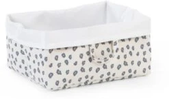 CHILDHOME Korb Canvas Leopard, 32 X 32 X 29 Cm
