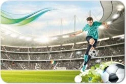 ROTH Antirutsch-Schreibtischunterlage Fußballstar