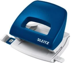 LEITZ Bürolocher NeXXt 5038 Mit Schiene Blau 16 Blatt