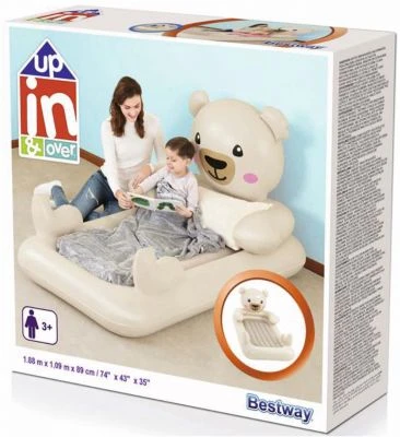 Bestway® Up, In & Over™ Luftbett Für Kinder "Teddy" 188 X 109 X 89 Cm 6 Bestway® Up, In & Over™ Luftbett Für Kinder "Teddy" 188 X 109 X 89 Cm – Bild 4