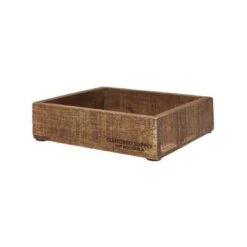 BUTLERS STANDARD SUPPLY Holzkasten Quadratisch L 20 X B 20cm