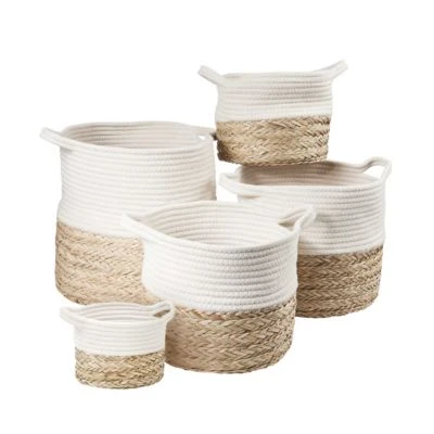 BUTLERS COTTON BRAID Korb Rund Ø35cm 5 BUTLERS COTTON BRAID Korb Rund Ø35cm – Bild 3